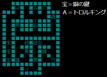 モンスターメーカー２　攻略MAP　レベル１８ー３